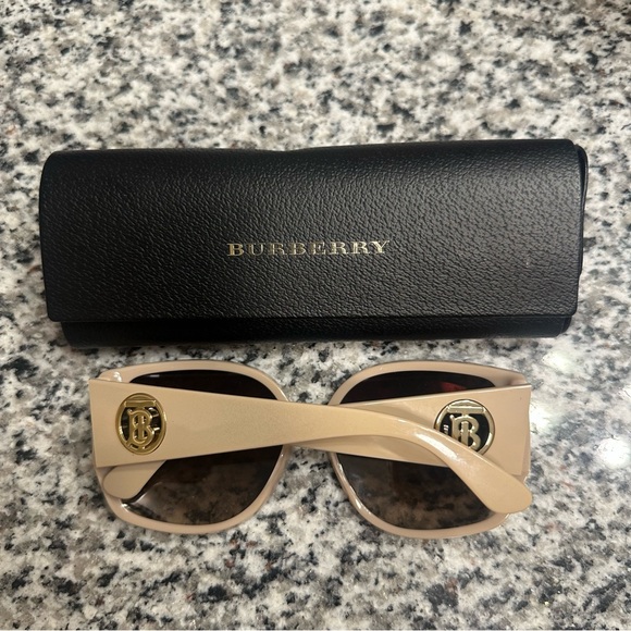 Burberry Accessories - Burberry Tan Sunglasses